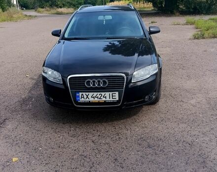 Чорний Ауді А4, об'ємом двигуна 2 л та пробігом 366 тис. км за 6400 $, фото 1 на Automoto.ua