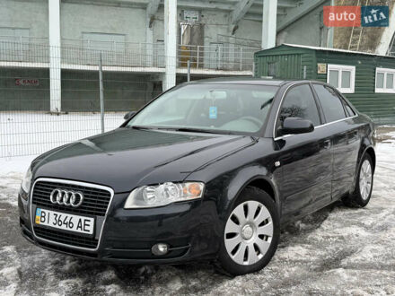 Черный Ауди А4, объемом двигателя 1.98 л и пробегом 154 тыс. км за 6990 $, фото 1 на Automoto.ua