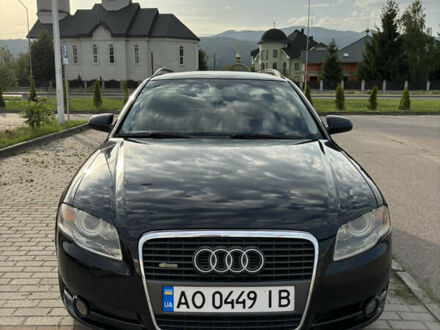Ауди А4 2006 в Хусте на Automoto.ua Черный Ауди А4, объемом двигателя 2 л и пробегом 280 тыс. км за 6500 $, фото 1 на Automoto.ua
