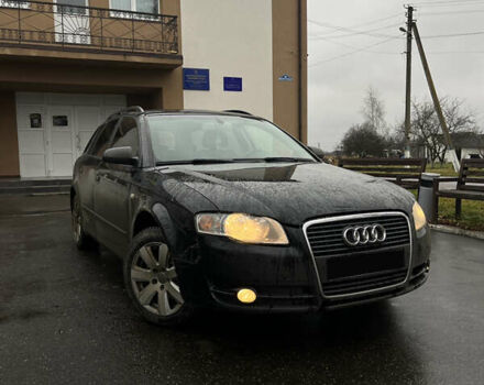 Черный Ауди А4, объемом двигателя 2 л и пробегом 332 тыс. км за 5250 $, фото 1 на Automoto.ua