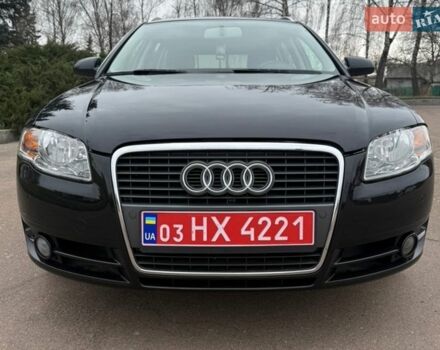 Черный Ауди А4, объемом двигателя 2 л и пробегом 238 тыс. км за 6700 $, фото 1 на Automoto.ua