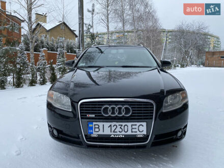 Ауди А4 2006 в Полтаве на Automoto.ua Черный Ауди А4, объемом двигателя 2 л и пробегом 391 тыс. км за 6300 $, фото 1 на Automoto.ua