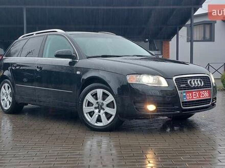 Черный Ауди А4, объемом двигателя 2 л и пробегом 222 тыс. км за 8350 $, фото 1 на Automoto.ua