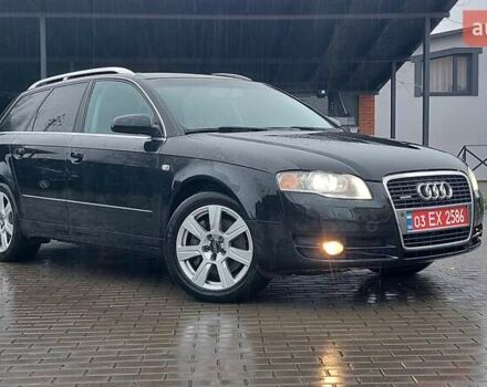 Чорний Ауді А4, об'ємом двигуна 2 л та пробігом 222 тис. км за 8350 $, фото 1 на Automoto.ua