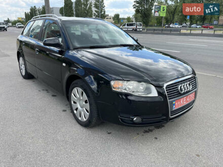 Чорний Ауді А4, об'ємом двигуна 1.6 л та пробігом 219 тис. км за 6500 $, фото 1 на Automoto.ua