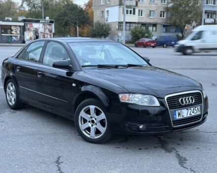 Черный Ауди А4, объемом двигателя 2 л и пробегом 123 тыс. км за 3300 $, фото 1 на Automoto.ua