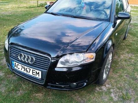 Ауди А4 2006 в Шацке на Automoto.ua Черный Ауди А4, объемом двигателя 1.98 л и пробегом 338 тыс. км за 5200 $, фото 1 на Automoto.ua