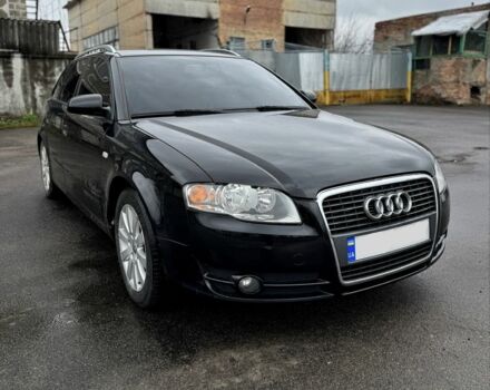 Черный Ауди А4, объемом двигателя 2 л и пробегом 285 тыс. км за 6200 $, фото 1 на Automoto.ua