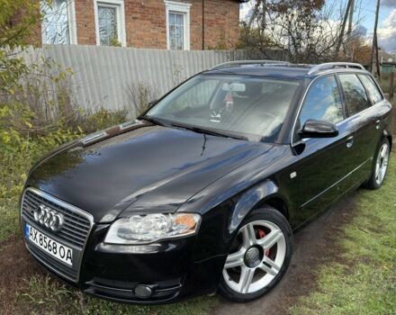 Чорний Ауді А4, об'ємом двигуна 2 л та пробігом 202 тис. км за 7600 $, фото 1 на Automoto.ua