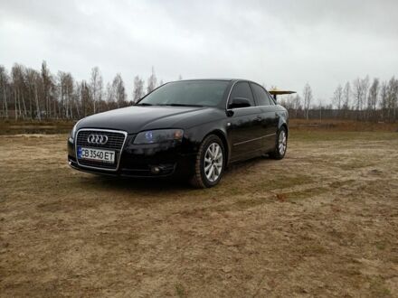 Черный Ауди А4, объемом двигателя 3 л и пробегом 330 тыс. км за 8000 $, фото 1 на Automoto.ua
