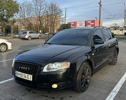 Черный Ауди А4, объемом двигателя 2 л и пробегом 223 тыс. км за 6999 $, фото 1 на Automoto.ua