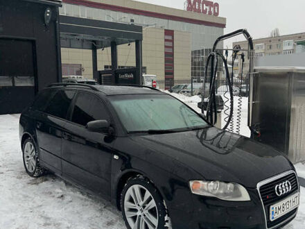 Черный Ауди А4, объемом двигателя 1.97 л и пробегом 398 тыс. км за 6900 $, фото 1 на Automoto.ua