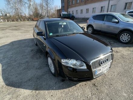 Ауди А4 2007 в Котельве на Automoto.ua Черный Ауди А4, объемом двигателя 1.6 л и пробегом 187 тыс. км за 8500 $, фото 1 на Automoto.ua