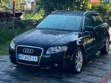 Ауди А4 2007 в Ивано-Франковске на Automoto.ua Черный Ауди А4, объемом двигателя 1.97 л и пробегом 297 тыс. км за 5350 $, фото 1 на Automoto.ua