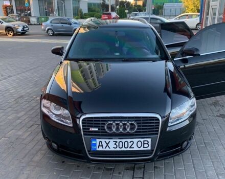 Чорний Ауді А4, об'ємом двигуна 2 л та пробігом 350 тис. км за 6800 $, фото 1 на Automoto.ua