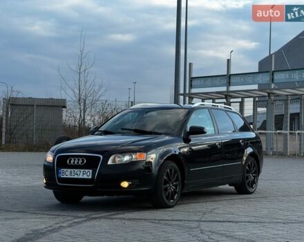 Черный Ауди А4, объемом двигателя 2 л и пробегом 366 тыс. км за 5700 $, фото 1 на Automoto.ua