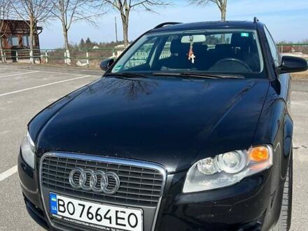 Чорний Ауді А4, об'ємом двигуна 2 л та пробігом 283 тис. км за 7300 $, фото 1 на Automoto.ua