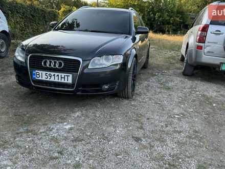 Черный Ауди А4, объемом двигателя 1.97 л и пробегом 283 тыс. км за 8000 $, фото 1 на Automoto.ua