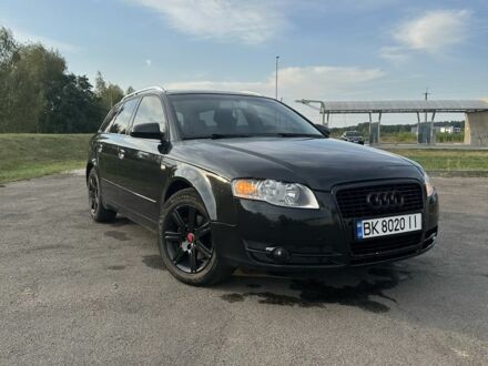 Черный Ауди А4, объемом двигателя 2 л и пробегом 242 тыс. км за 6200 $, фото 1 на Automoto.ua