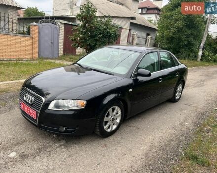 Черный Ауди А4, объемом двигателя 2 л и пробегом 193 тыс. км за 6200 $, фото 1 на Automoto.ua