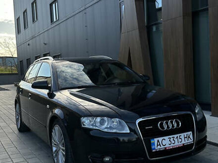 Черный Ауди А4, объемом двигателя 2 л и пробегом 243 тыс. км за 7800 $, фото 1 на Automoto.ua