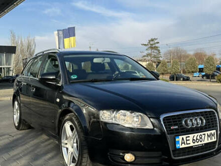 Ауді А4 2007 у Дніпро (Дніпропетровську) на Automoto.ua Чорний Ауді А4, об'ємом двигуна 1.98 л та пробігом 222 тис. км за 7700 $, фото 1 на Automoto.ua