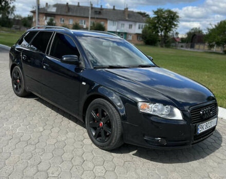 Ауді А4 2007 у Костополе на Automoto.ua Чорний Ауді А4, об'ємом двигуна 1.97 л та пробігом 245 тис. км за 7000 $, фото 1 на Automoto.ua