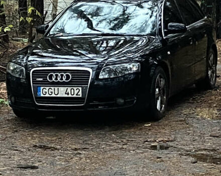 Черный Ауди А4, объемом двигателя 2 л и пробегом 290 тыс. км за 3700 $, фото 1 на Automoto.ua