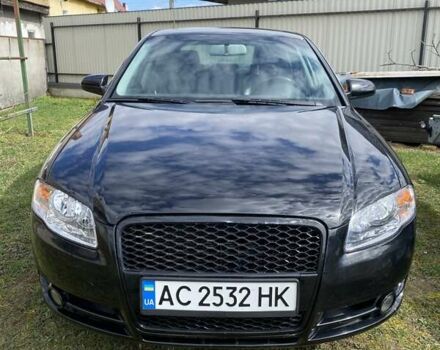 Ауді А4 2007 у Дубно на Automoto.ua Чорний Ауді А4, об'ємом двигуна 1.98 л та пробігом 364 тис. км за 5200 $, фото 1 на Automoto.ua