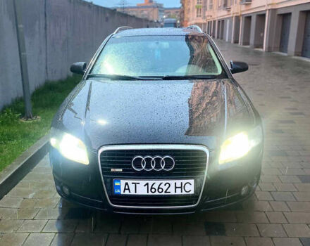 Чорний Ауді А4, об'ємом двигуна 2 л та пробігом 261 тис. км за 6750 $, фото 1 на Automoto.ua