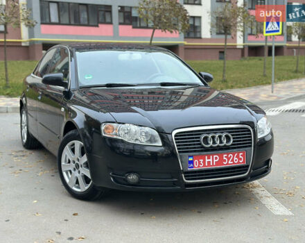 Черный Ауди А4, объемом двигателя 1.6 л и пробегом 194 тыс. км за 6450 $, фото 1 на Automoto.ua