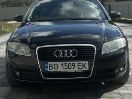 Черный Ауди А4, объемом двигателя 2 л и пробегом 355 тыс. км за 7500 $, фото 1 на Automoto.ua