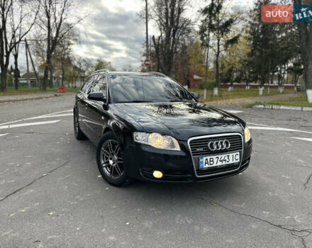 Ауді А4 2007 у Вінниці на Automoto.ua Чорний Ауді А4, об'ємом двигуна 1.97 л та пробігом 307 тис. км за 7299 $, фото 1 на Automoto.ua