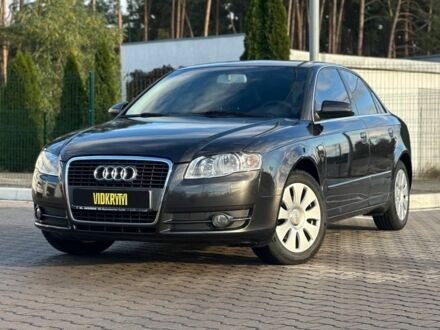 Ауді А4 2007 у Києві на Automoto.ua Чорний Ауді А4, об'ємом двигуна 1.6 л та пробігом 207 тис. км за 6450 $, фото 1 на Automoto.ua