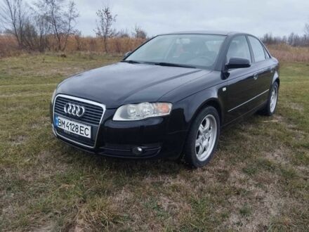 Ауди А4 2007 в Сумах на Automoto.ua Черный Ауди А4, объемом двигателя 1 л и пробегом 250 тыс. км за 6400 $, фото 1 на Automoto.ua