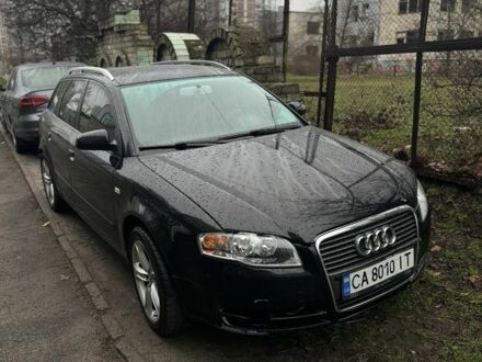Черный Ауди А4, объемом двигателя 2 л и пробегом 235 тыс. км за 4550 $, фото 1 на Automoto.ua