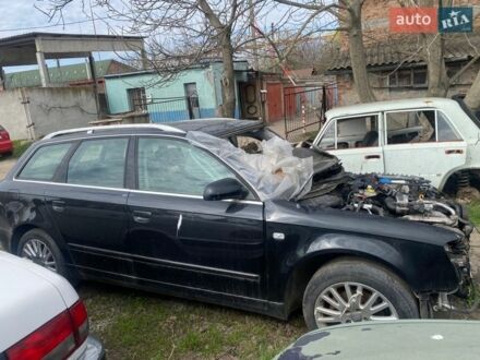 Черный Ауди А4, объемом двигателя 2 л и пробегом 400 тыс. км за 1200 $, фото 1 на Automoto.ua