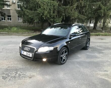 Черный Ауди А4, объемом двигателя 2 л и пробегом 300 тыс. км за 4599 $, фото 1 на Automoto.ua