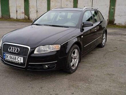Чорний Ауді А4, об'ємом двигуна 2 л та пробігом 266 тис. км за 7000 $, фото 1 на Automoto.ua