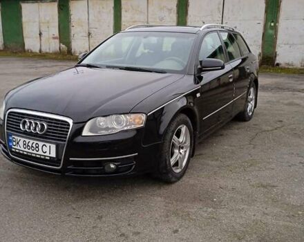 Черный Ауди А4, объемом двигателя 2 л и пробегом 266 тыс. км за 7000 $, фото 1 на Automoto.ua