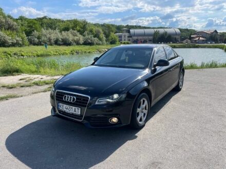 Ауді А4 2008 у Дніпро (Дніпропетровську) на Automoto.ua Чорний Ауді А4, об'ємом двигуна 1.8 л та пробігом 220 тис. км за 7500 $, фото 1 на Automoto.ua
