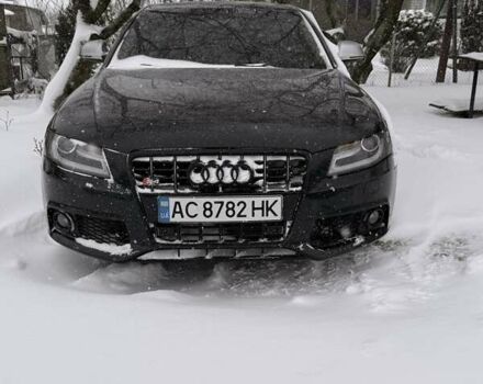 Черный Ауди А4, объемом двигателя 2 л и пробегом 220 тыс. км за 7713 $, фото 1 на Automoto.ua