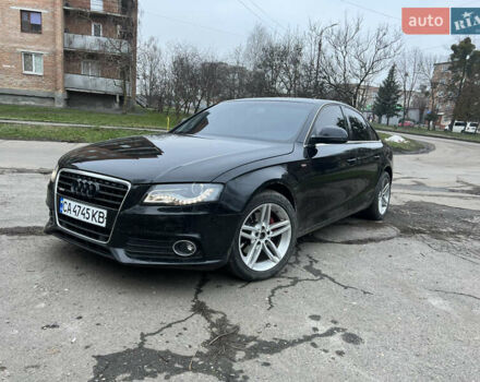 Черный Ауди А4, объемом двигателя 2 л и пробегом 260 тыс. км за 10200 $, фото 1 на Automoto.ua