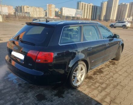 Черный Ауди А4, объемом двигателя 2 л и пробегом 170 тыс. км за 7500 $, фото 1 на Automoto.ua