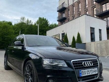 Ауді А4 2008 у Хмельницькому на Automoto.ua Чорний Ауді А4, об'ємом двигуна 2.01 л та пробігом 211 тис. км за 8500 $, фото 1 на Automoto.ua