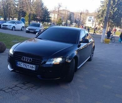 Ауди А4 2008 в Сарнах на Automoto.ua Черный Ауди А4, объемом двигателя 2 л и пробегом 340 тыс. км за 9500 $, фото 1 на Automoto.ua