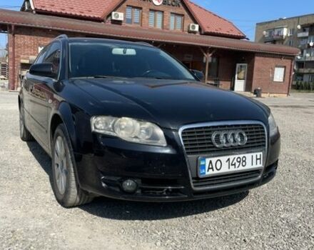 Чорний Ауді А4, об'ємом двигуна 2 л та пробігом 205 тис. км за 8500 $, фото 1 на Automoto.ua