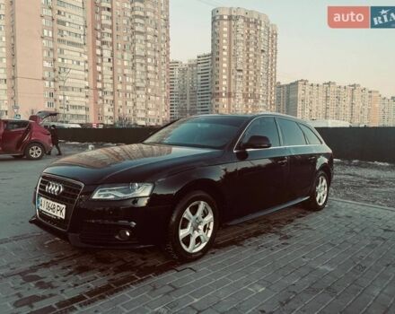 Чорний Ауді А4, об'ємом двигуна 2 л та пробігом 380 тис. км за 9200 $, фото 1 на Automoto.ua