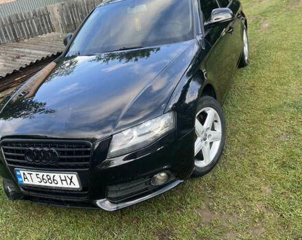 Черный Ауди А4, объемом двигателя 2 л и пробегом 320 тыс. км за 7900 $, фото 1 на Automoto.ua