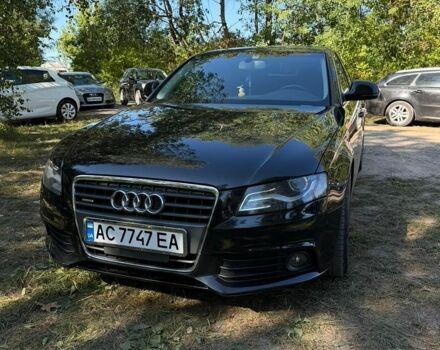 Черный Ауди А4, объемом двигателя 2 л и пробегом 182 тыс. км за 11000 $, фото 1 на Automoto.ua